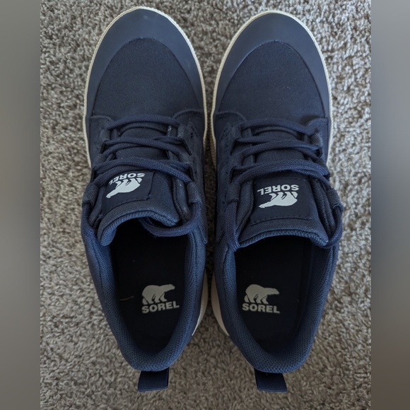 Sorel Out 'N About Women's Waterproof Sneaker - Navy Blue sz 8.5 - Picture 7 of 8